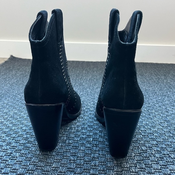 Joie Monte Cowboy inspired ankle Suede Boots NEW - 39 - Picture 4 of 6